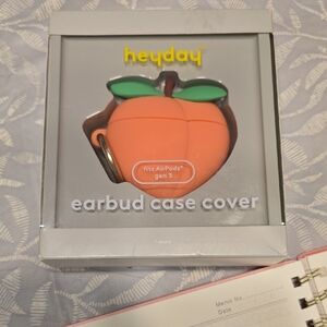Heyday Orange Peach Earbud Case